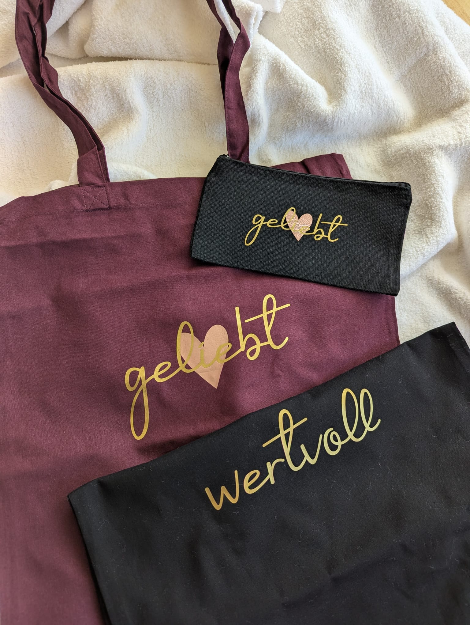 Beutel / Taschen – Erinnerung & Ermutigung im Alltag