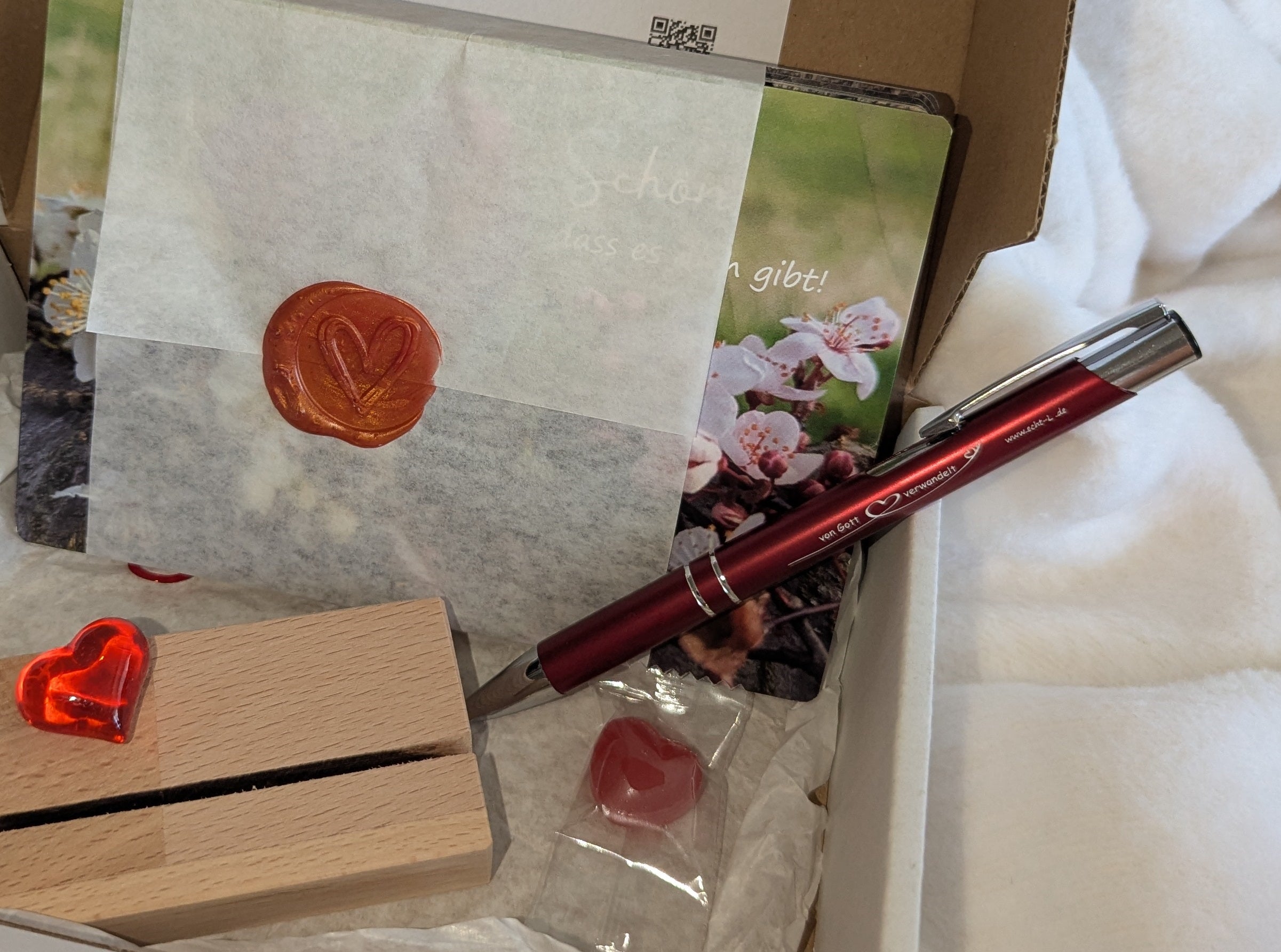 Herzkarten-Set Geschenk-Edition