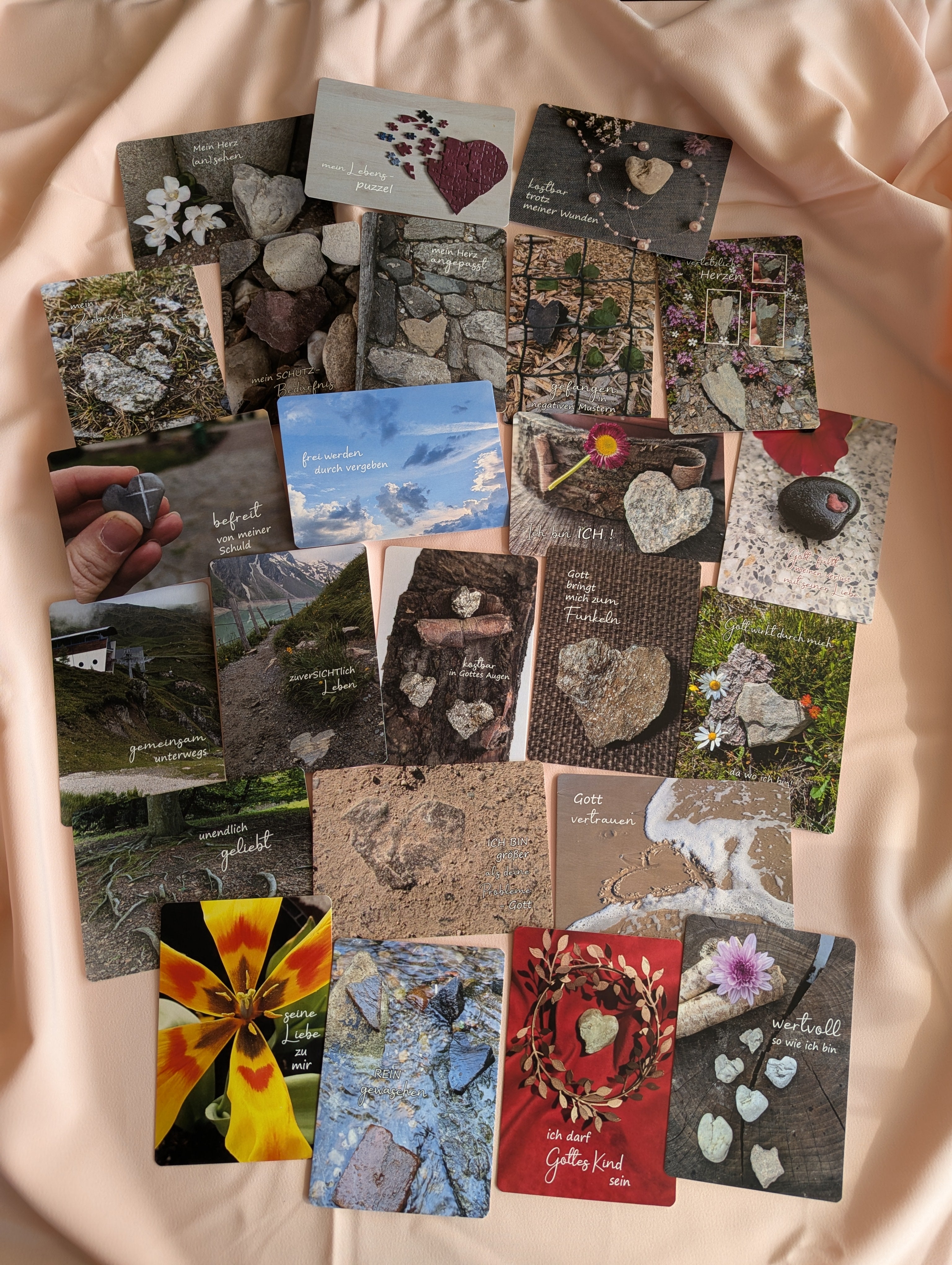Herzkarten-Set Geschenk-Edition