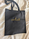 Baumwollbeutel mit Botschaft – „wertvoll“ & „unendlich geliebt“ | Alltag & Geschenk