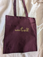 Baumwollbeutel mit Botschaft – „wertvoll“ & „unendlich geliebt“ | Alltag & Geschenk
