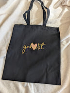 Baumwollbeutel mit Botschaft – „wertvoll“ & „unendlich geliebt“ | Alltag & Geschenk