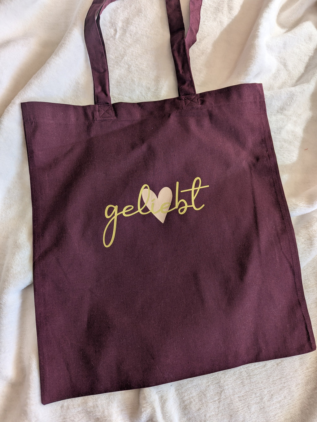 Baumwollbeutel mit Botschaft – „wertvoll“ & „unendlich geliebt“ | Alltag & Geschenk