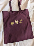 Baumwollbeutel mit Botschaft – „wertvoll“ & „unendlich geliebt“ | Alltag & Geschenk
