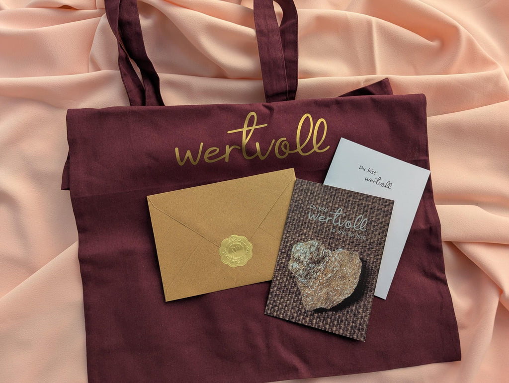 Set - Du bist wertvoll - christliches Geschenkset