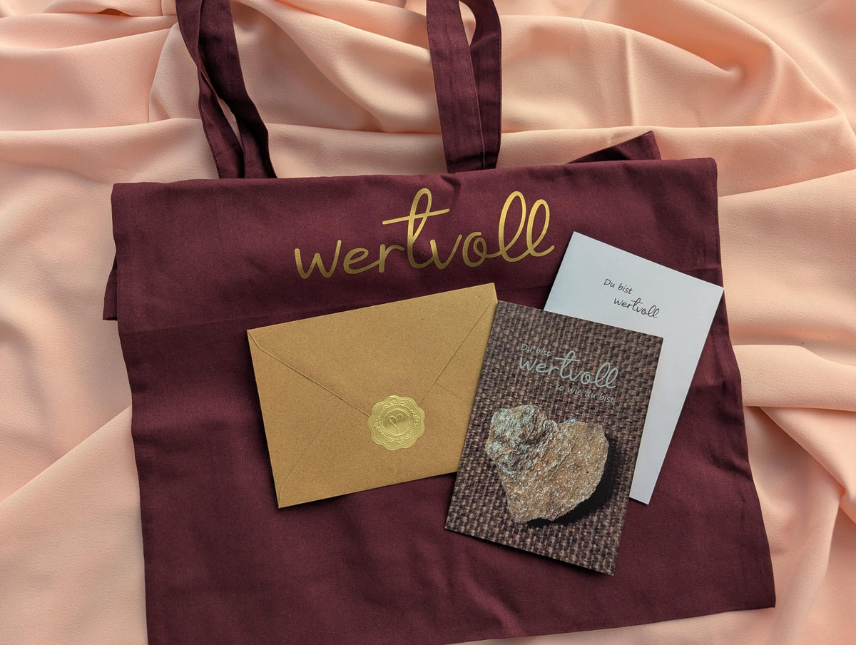 Set - Du bist wertvoll - christliches Geschenkset
